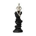 Drummer Figurine on Pillar