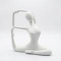 Modern Yoga Lady Sculpture
