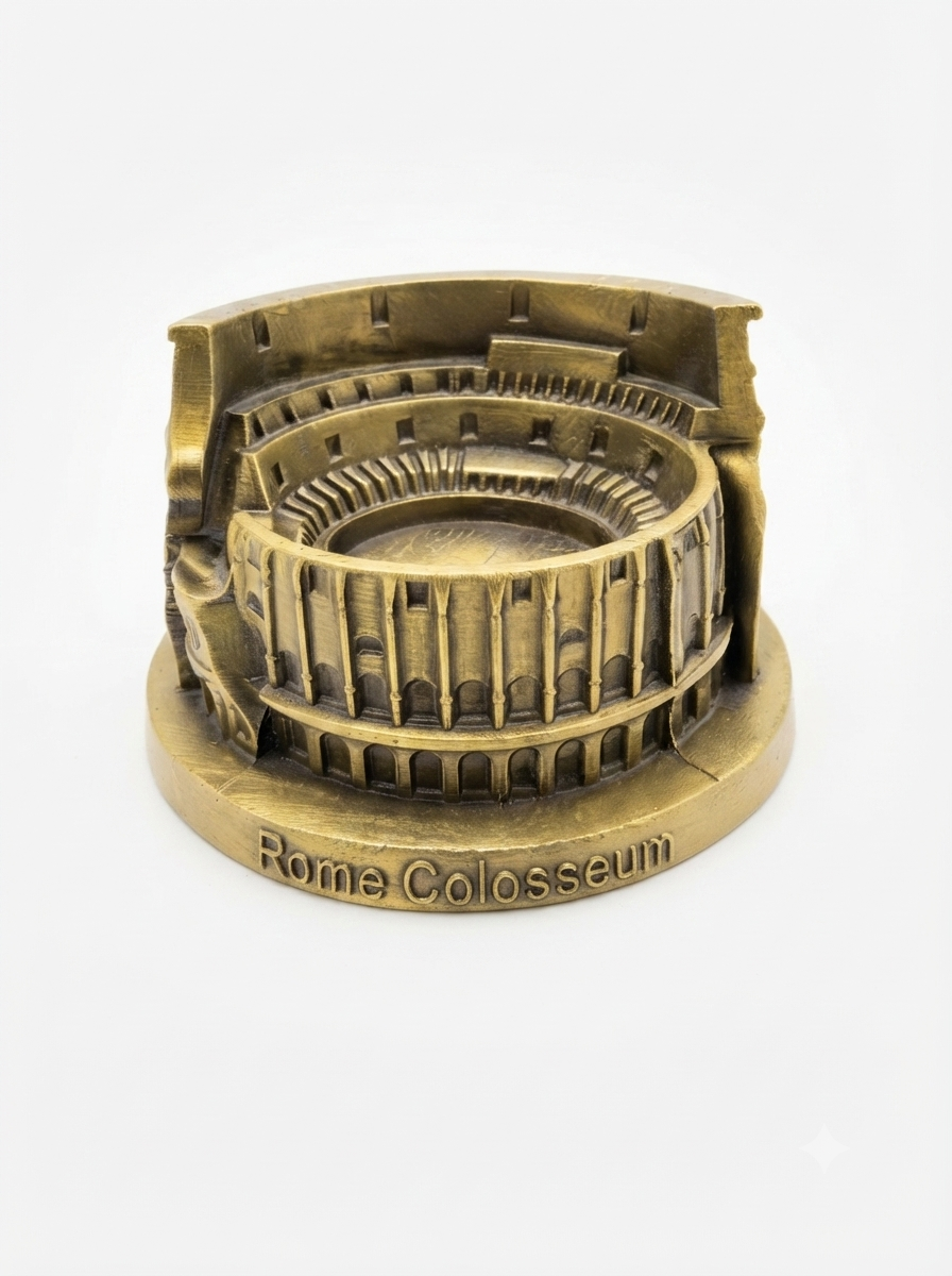 Roman Colosseum Ashtray Showpiece