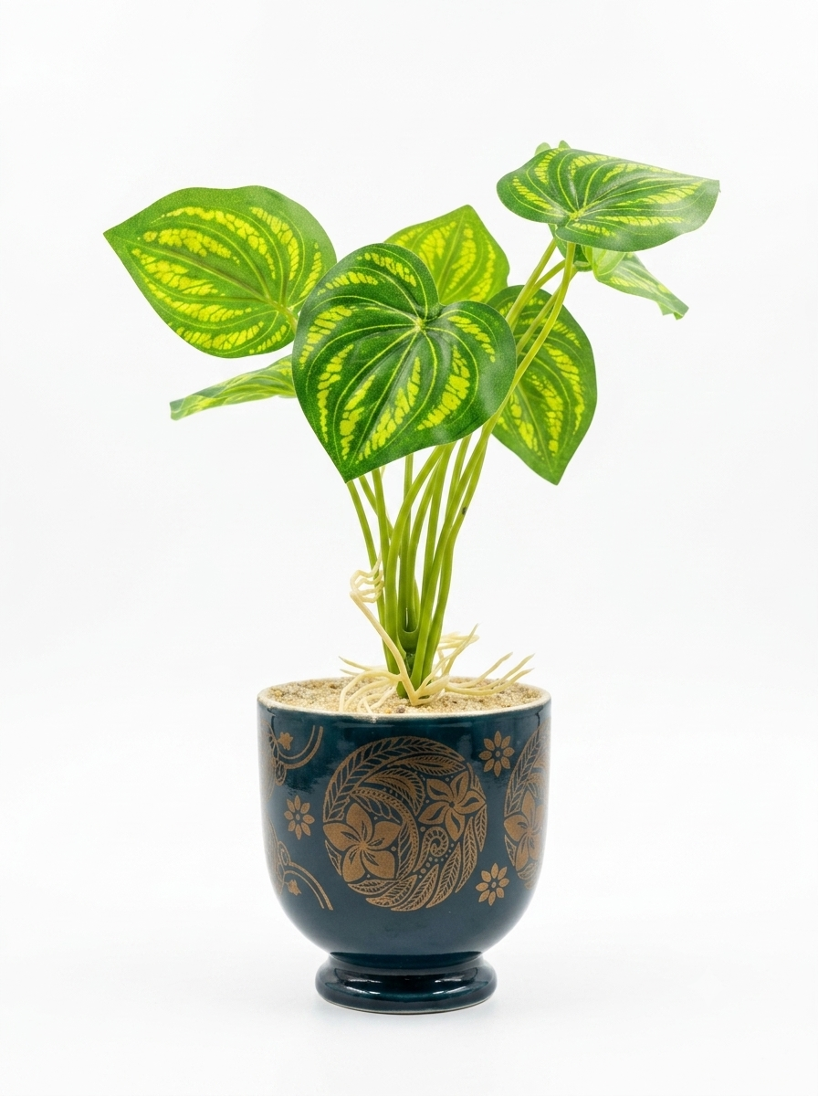 Artificial Green Ceramic Pot