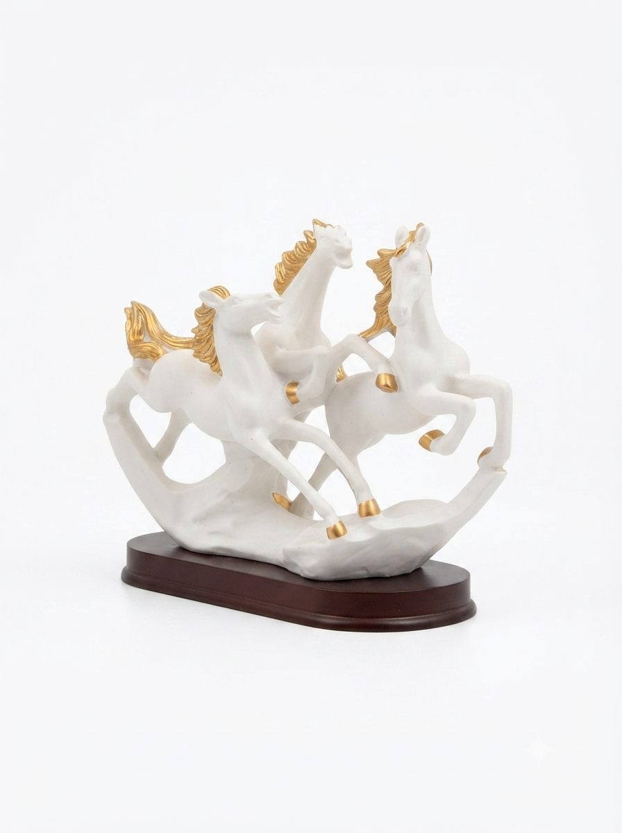 Golden Galloping Horses