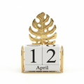 Flip Date Table Calendar Decor